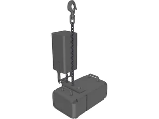 C.O.W. Chainhoist 1000kgs 3D Model