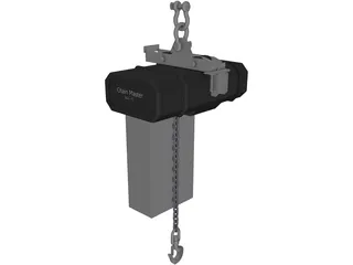 Chainmaster Chainhoist 1000kgs 3D Model