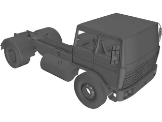 Renault Truck 3D Model