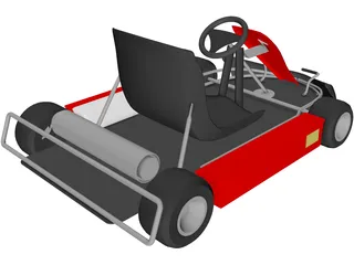 Kart 3D Model