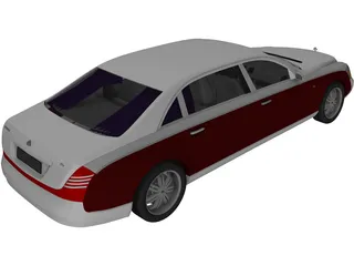 Maybach S57 (2009) 3D Model