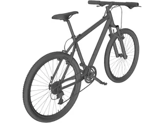 Mountain Bike 3D Model