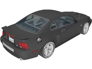 Ford Mustang GT (2000) 3D Model