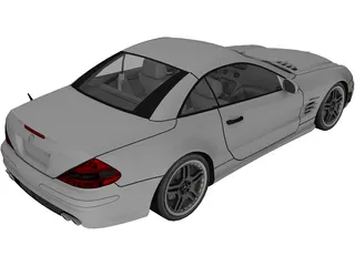 Mercedes-Benz SL65 AMG 3D Model