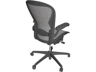 Herman Miller Aeron Chair 3D Model