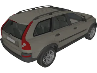 Volvo XC90 3D Model