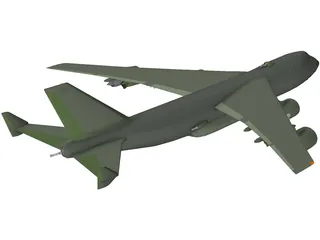 Boeing B-52 Bomber 3D Model