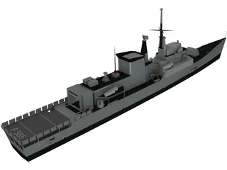 Sagittario Ship 3D Model