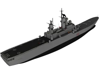 Venetto Ship 3D Model