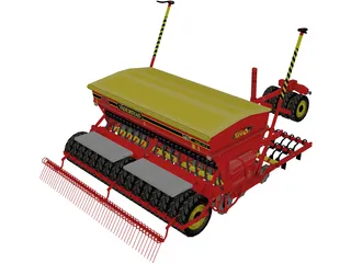 Vaderstad Rapid 400 3D Model