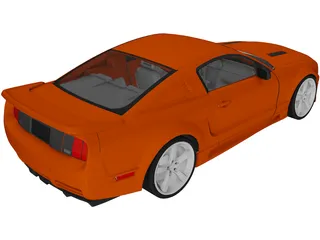 Ford Mustang Saleen S281 (2010) 3D Model