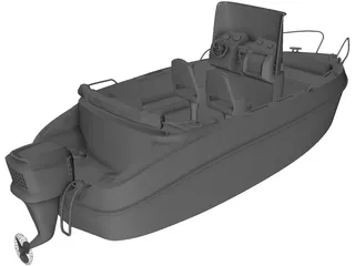 Boat 3D Model