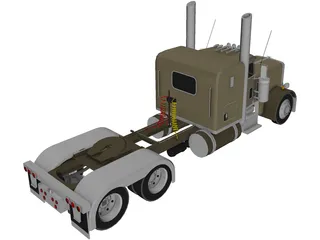 Peterbilt 359 (1976) 3D Model