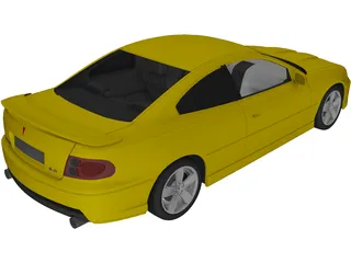 Pontiac GTO 3D Model