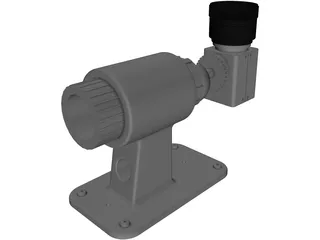 Security CCTV Camera 3D Model