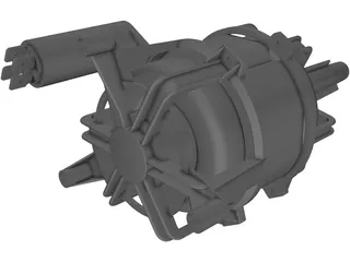 Electric Motor 3D Model