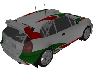 Toyota Corolla WRC (1998) 3D Model