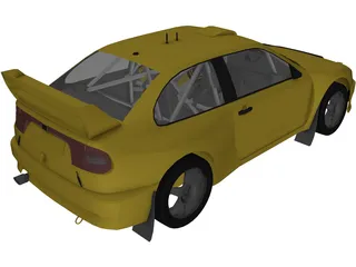 Seat Cordoba WRC 3D Model