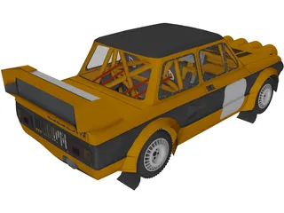 ZAZ 968 M Turbo 3D Model