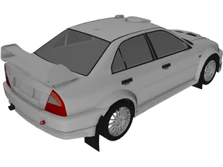 Mitsubishi Lancer Evo VI (1999) 3D Model