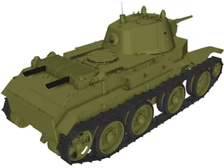 BT-7 3D Model