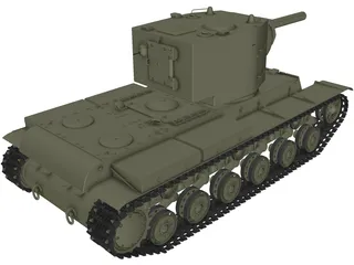 KV-2 3D Model