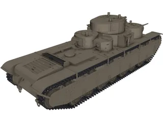T35A 3D Model