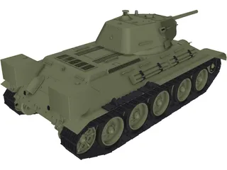 T34 (1976) 3D Model