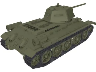 T34 (1977) 3D Model