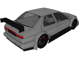 Alfa Romeo 155 V6 Ti (DTM) 3D Model