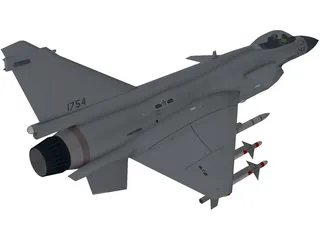 J-10C 3D Model