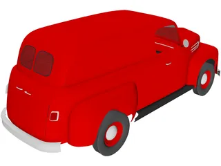 Ford Panel (1952) 3D Model