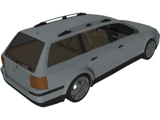 Volkswagen Passat Variant Wagon 3D Model