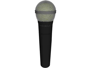 Microphone 3D Model