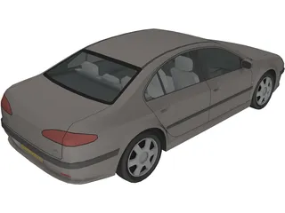 Peugeot 607 3D Model