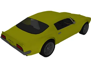 Pontiac Firebird (1970) 3D Model