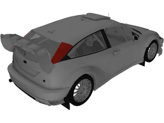 Ford Focus WRC (2003) 3D Model