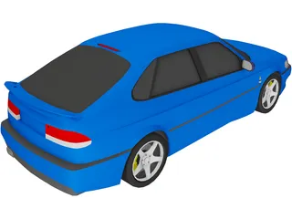 SAAB 9-3 Viggen Turbo 3D Model