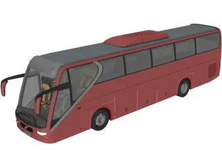 Volvo Bus 3D Model