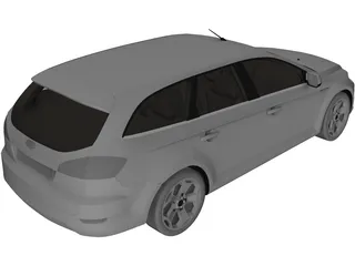 Ford Mondeo Sportbreak 3D Model