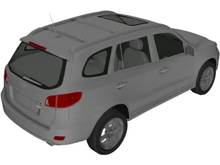 Hyundai Santa Fe (2006) 3D Model