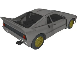 Lancia Rally 037 3D Model