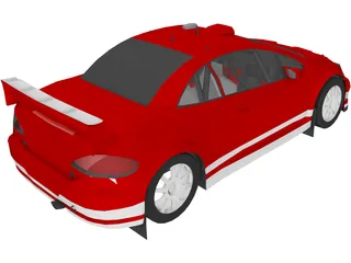 Peugeot 307 WRC (2005) 3D Model