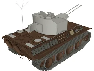 Panzer AA 3D Model