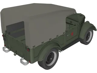 GAZ 69 3D Model