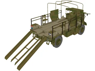 Bedford Truck 3D Model