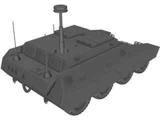 ARV Woodland Tank 3D Model