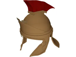 Rome Ancient Helmet 3D Model