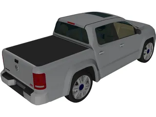 Volkswagen Amarok (2010) 3D Model