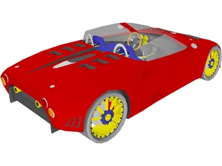 Spyker C8 Spyder 3D Model